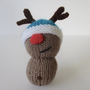 Modèles de tricot de jouets de Noël Dinky image 8