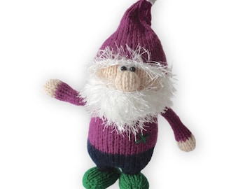 Noel the Gnome toy doll knitting patterns