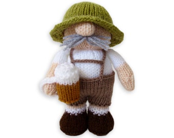 Hermann doll knitting pattern