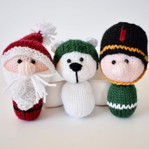 Christmas Characters toy doll knitting patterns image 1