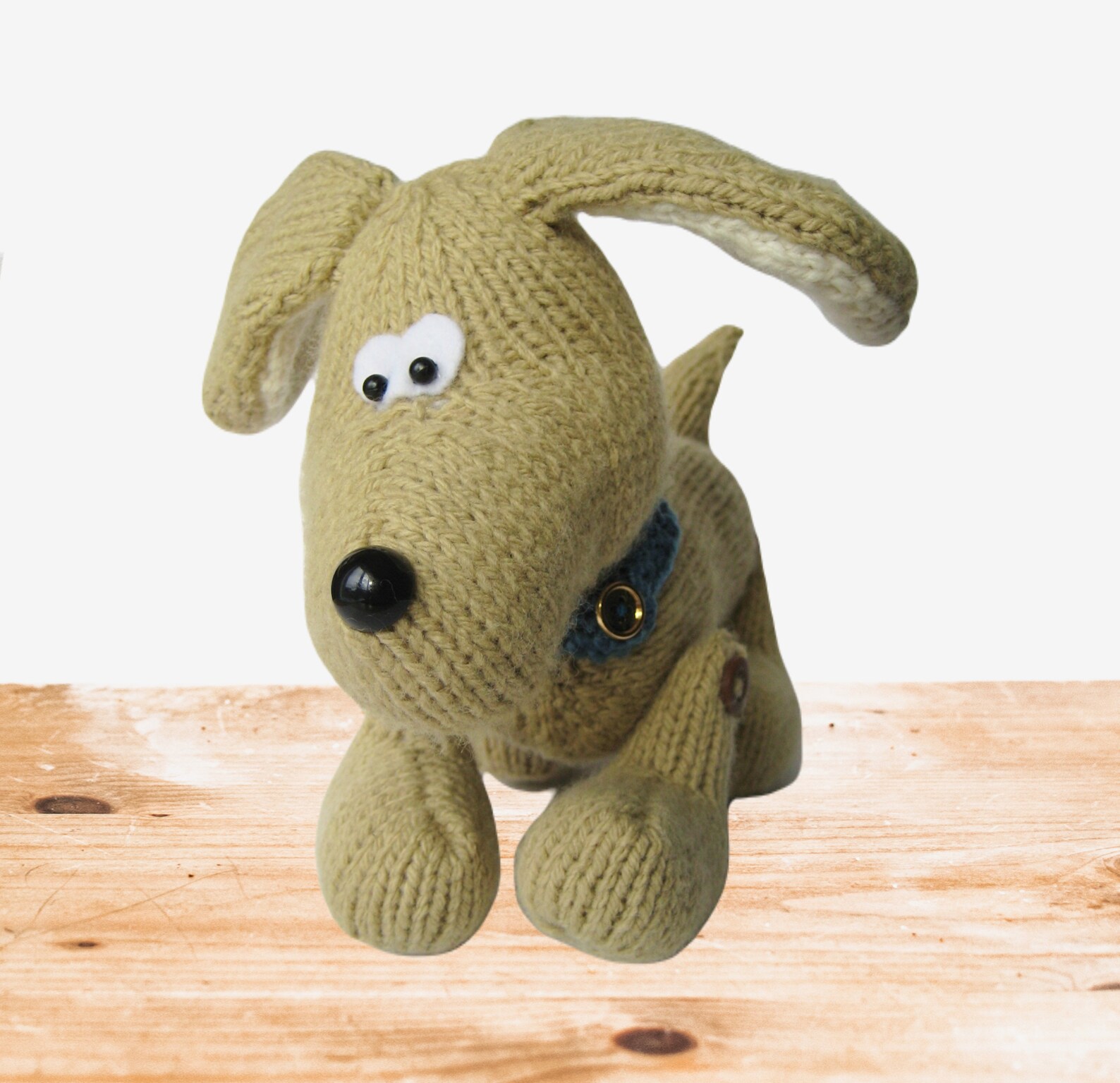 Biscuit the Dog Toy Knitting Pattern Etsy