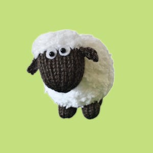 Knitting Pattern: "Baa-Bara the Sheep" Easter Toy Lamb in DK Yarns (PDF Download)