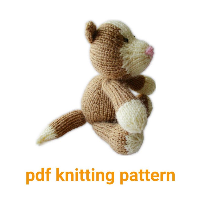 Cavendish Cat Knitting Pattern - Toy - PDF Digital Download - Etsy