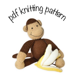 Norwood Monkey toy knitting patterns image 2