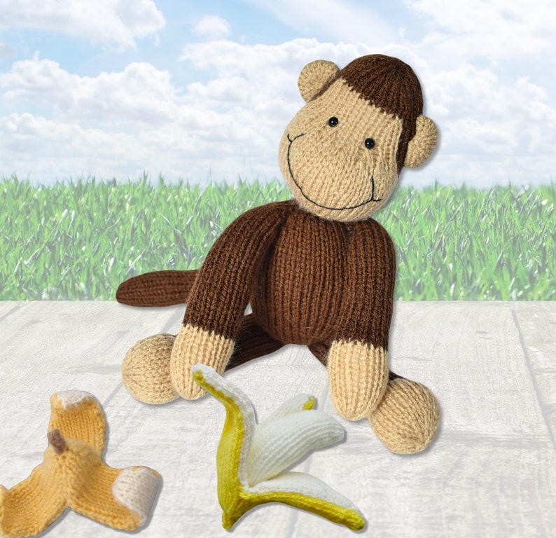 Norwood Monkey toy knitting patterns image 3