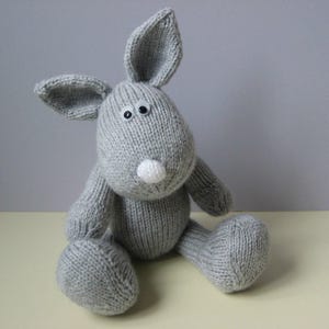 Henry Rabbit toy knitting patterns