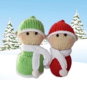 Patrones de tejido de Twinkle and Sparky Elves