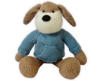 Riley the Puppy toy knitting patterns