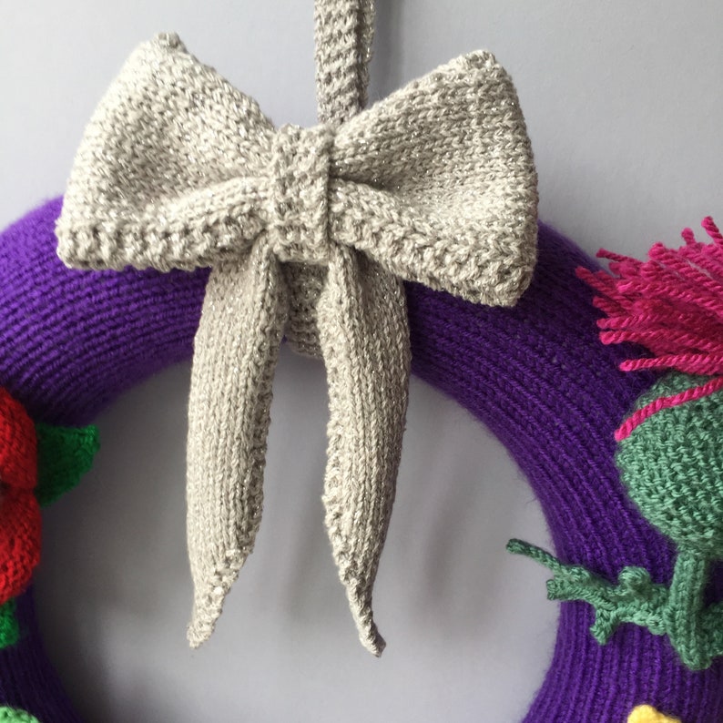 Platinum Jubilee Wreath Knitting Pattern PDF Etsy