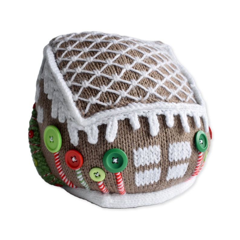 Gingerbread House knitting pattern image 5