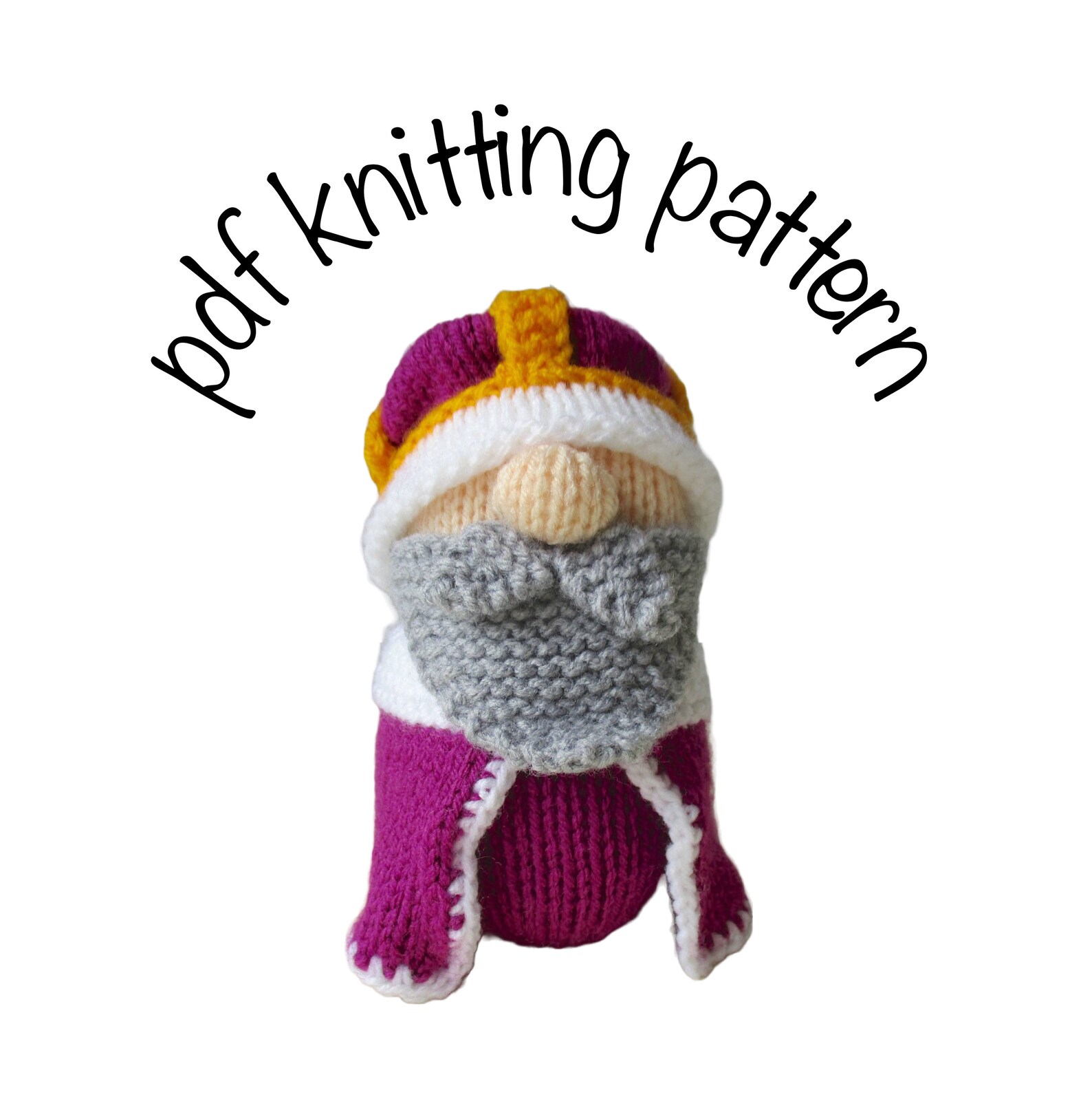 Old King Cole Toy Knitting Patterns Etsy