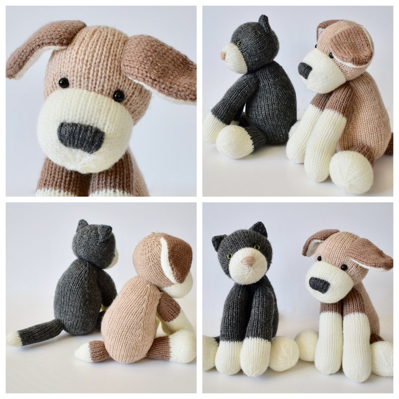 Fido and Fifi toy knitting patterns image 4
