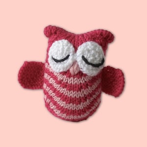 Olive the Owl toy knitting patterns