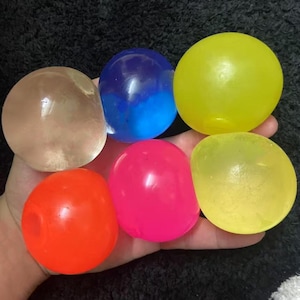 Maltose Zucker Stress Ball, Vakuum Stress Relief Bälle für Stressabbau, Weiche Zappelspielzeug, Anti-Stress-Gel-Kugeln, Sensorisches Spielzeug für Erwachsene
