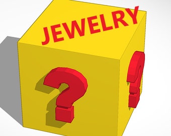 Mystery Box of Jewelry - 8 pieces of jewelry ... COULD BE -  Earrings, Bracelets, Anklets, Necklaces, even a rear view mirror necklace