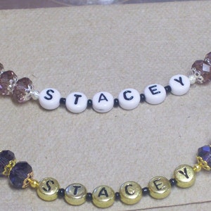 Stethoscope ID .... Jewelry for your medical gear ... Stethoscope jewelry .. Customized with Your Name and your Colors image 4