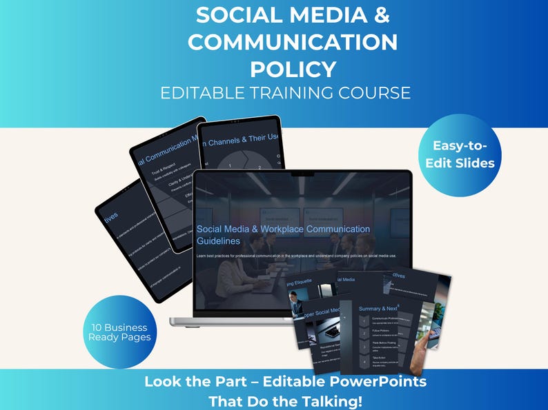 Workplace Communication & Social Media Training Course | Professional ...