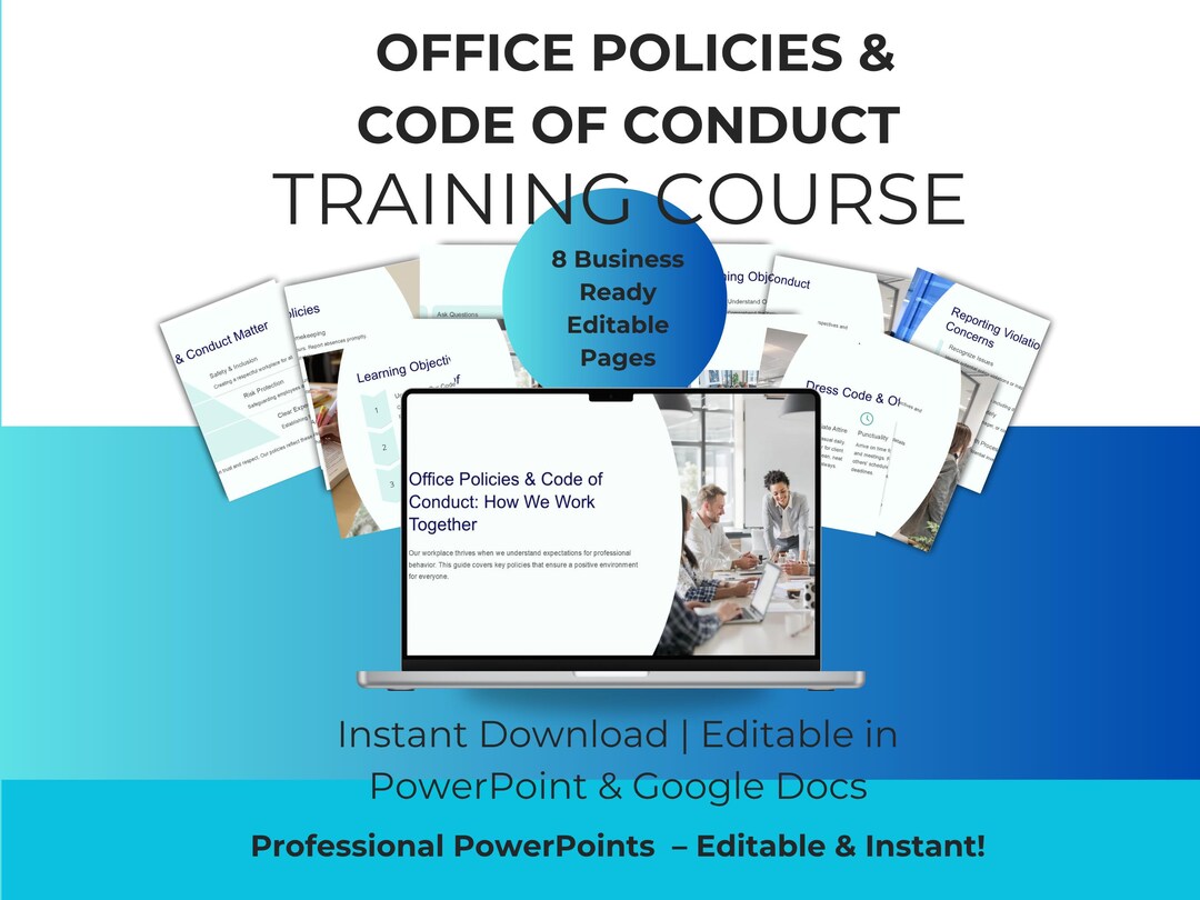 Workplace Code of Conduct Training Course | Workplace Rules | Employee ...