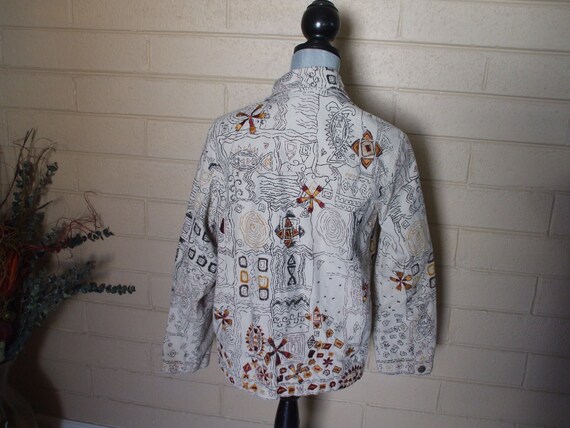 Chico's Southwesten Jacket or Shirt, , 100% cotto… - image 2