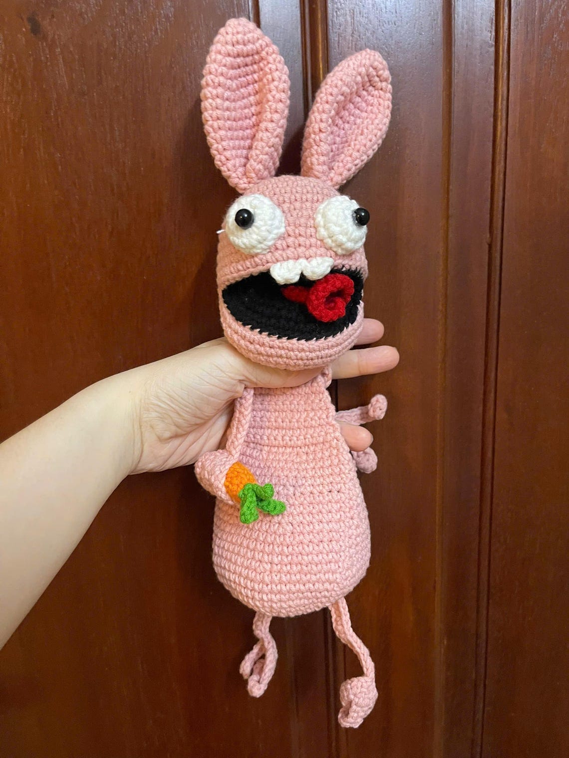 Crochet Bunny Door Stop Pattern: Funny Rabbit Design (PDF Pattern) - Etsy