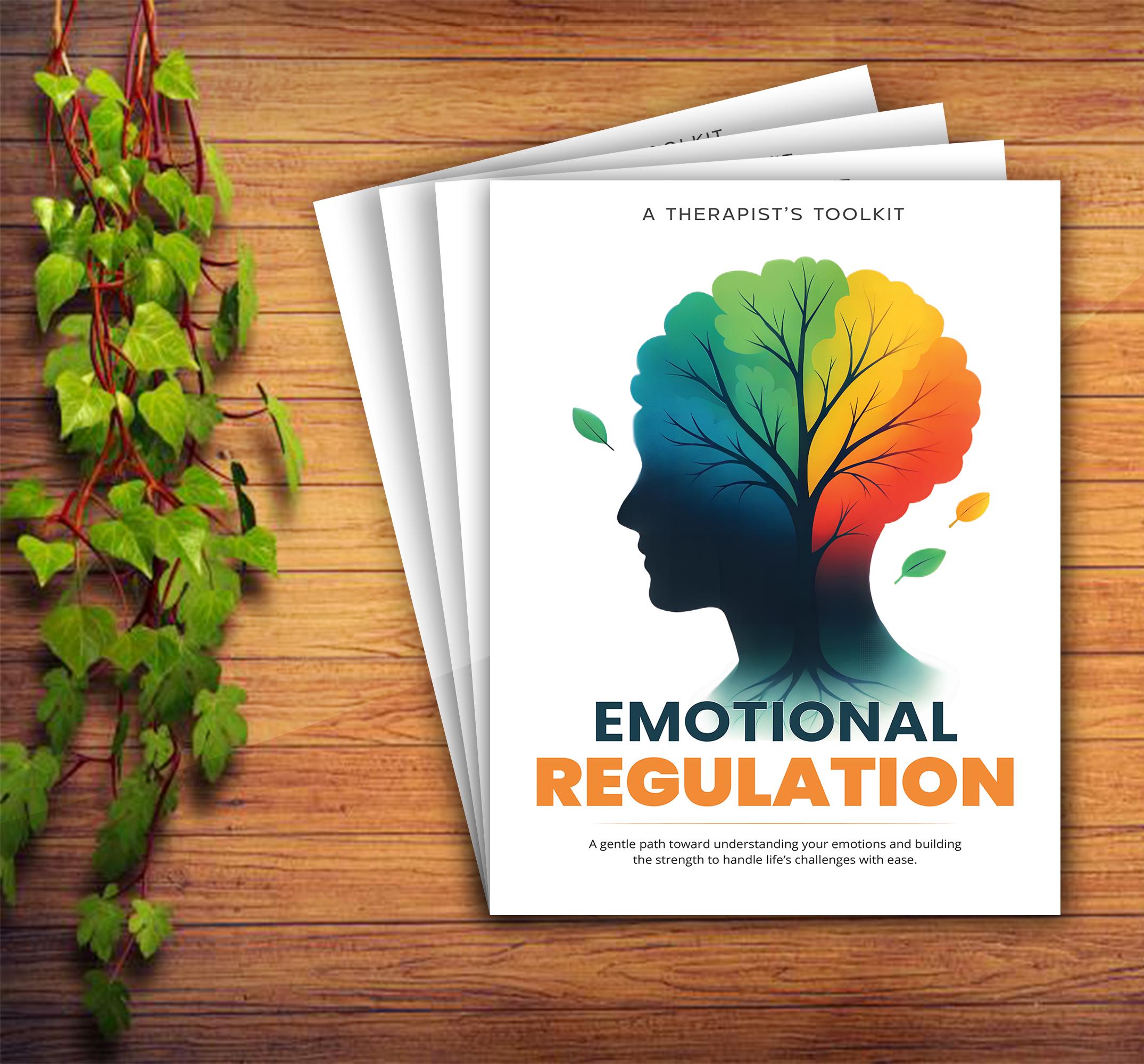 Emotional Regulation, Managing Emotions Workbook Mega Bundle, Therapy ...