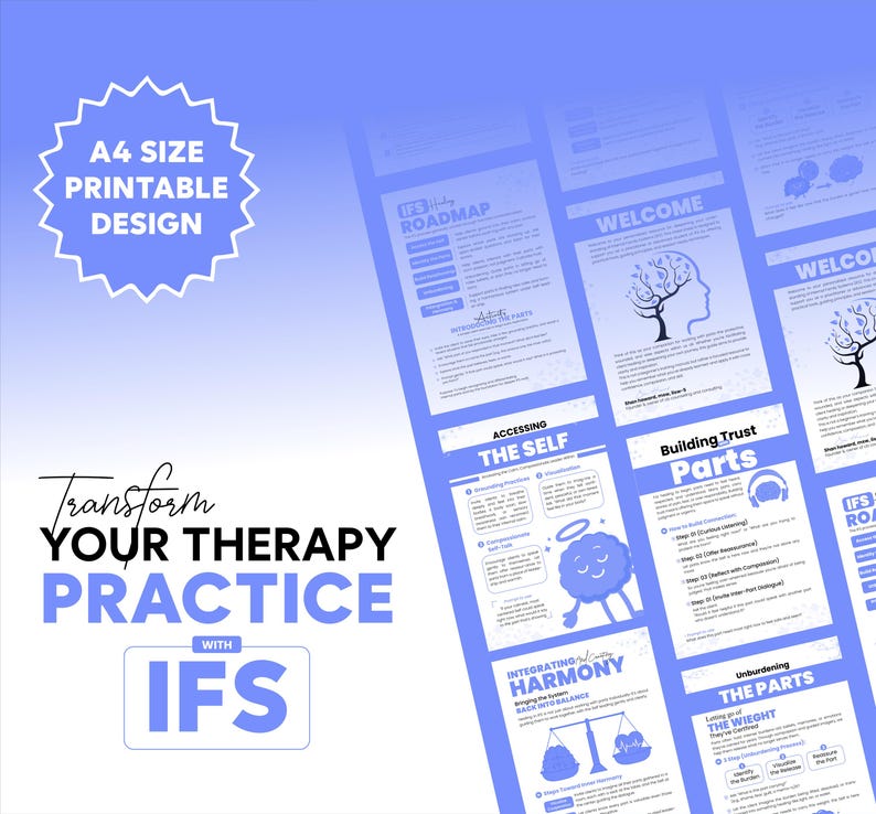 IFS Therapy Cheat Sheet: Internal Family Systems Printable Guide (PDF ...