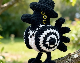 K-Pop Demon Hunters Magpie Hat Crochet Pattern (PDF Download) – Sussie Bird Amigurumi