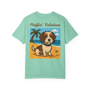 Beachy Dogz Dachshund beach dog T-Shirt for dog lovers of funny Wiener Beach Shirt with Humorous Dog Tee Summer dog Shirt gift for dog lover