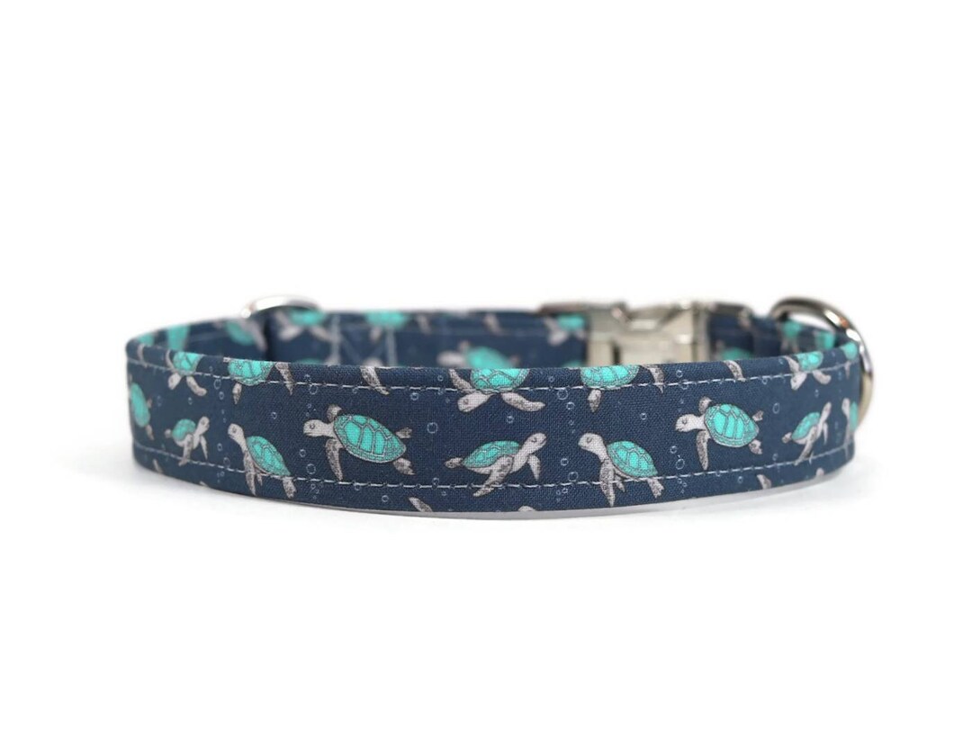 Sea Turtles Dog Collar Custom Dog Collar Martingale Pet Accessories
