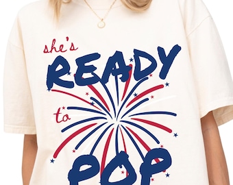 IVF Fourth of July Comfort Colors® 4th of July Pregnancy Announcement-Rainbow Baby Reveal Tee Baby Shower Gift for Mom-Maternity July 4 Mama