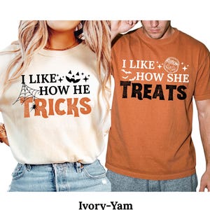 Funny Matching Halloween Couples Shirts-Halloween Cruise Shirt-Halloween Costume Party His Hers Inappropriate Halloween Shirt-Spooky Apparel