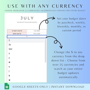 2025 ADHD Adult Digital Budget Planner Google Sheets Monthly Bill Tracker Personal Income Expense  Weekly Paycheck Journal Debt Payoff Tool