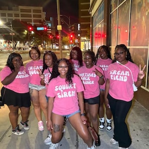 Cream Queen Inappropriate Shirt for Group Funny Girls Weekend Trip Tee Adult Humor Offensive T-Shirts Unhinged Bachelorette Party Game Night image 2