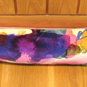 Draught excluder, Bluebellgray, Wee Archie velvet door stopper, draft stopper, window draught dodger.