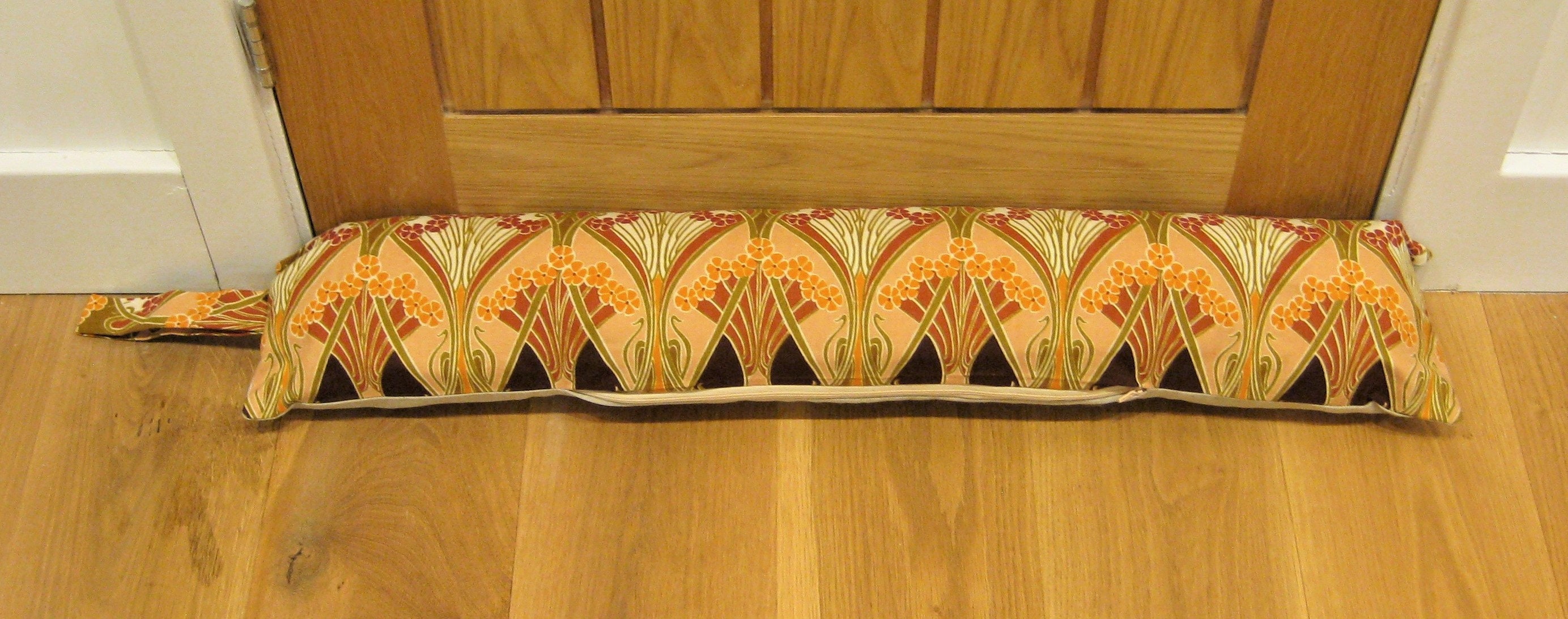 Draught Excluder Liberty Vintage Ianthe Cotton Door Stopper Etsy UK