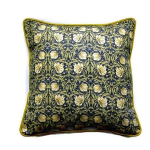 William Morris Pimpernel Cushion Cover: Vintage Arts and Crafts Home Decor