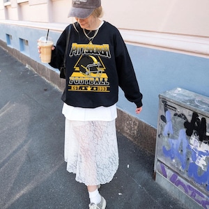 Vintage style Pittsburgh Football sweatshirt, Football shirt, Pittsburgh football Crewneck tshirt, Game day Football,American football tee