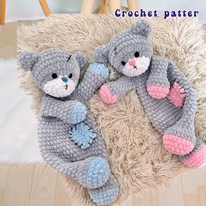 Bear snuggler Crochet Pattern Pdf , Bear Amigurumi Crochet Pattern, Bear Pattern PDF Crochet