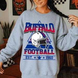 Buffalo Football Sweatshirt,Buffalo Game Day Shirt,Buffalo Shirt,Sunday Football Shirt,Trendy Buffalo Football Fan Shirt