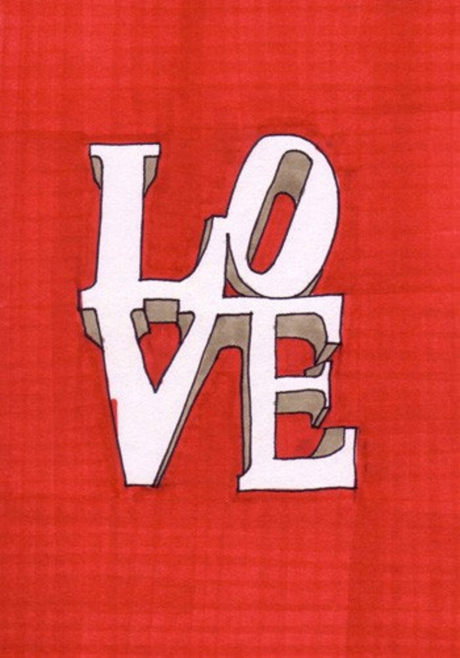 Love5x7 Inch Print From Original Illustration Etsy