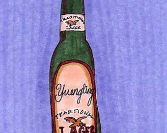 Yuengling-5x7 inch Print from Original Illustration