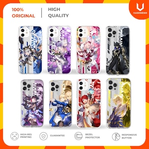 Caseneko Case Hysilens Phainon Saber Tribbie Cipher Hyacine Anaxa Castorice Meydei Robin Honkai Star Rail HSR Anime Game Custom Phone Casing
