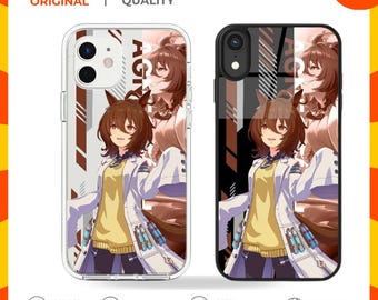 Agnes Tachyon Phone Case Caseneko Uma Musume Pretty Derby Iphone Samsung Anime Phone Casing Cute Clear Case