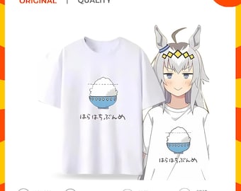 Uma Musume Anime T-Shirt by Caseneko — Premium Cotton Tee for Otaku Style Lovers