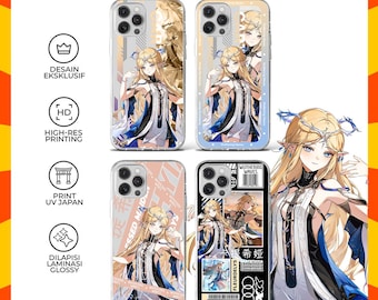 Caseneko Case Cartethya Fleurdelys Wuthering Waves Wuwa Game Phone Casing Custom V1