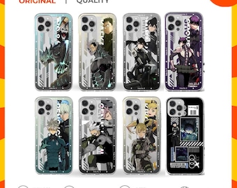 Caseneko Case Kafka Hibino Soushirou Hoshina Soushiro Shinomiya Kikoru Ashirou Mina Gen Nurumi Ichikawa Reno Kaiju No 8 Anime Phone Casing
