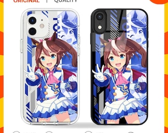 Tokai Teio Phone Case Caseneko Uma Musume Pretty Derby Iphone Samsung Anime Phone Casing Cute Clear Case