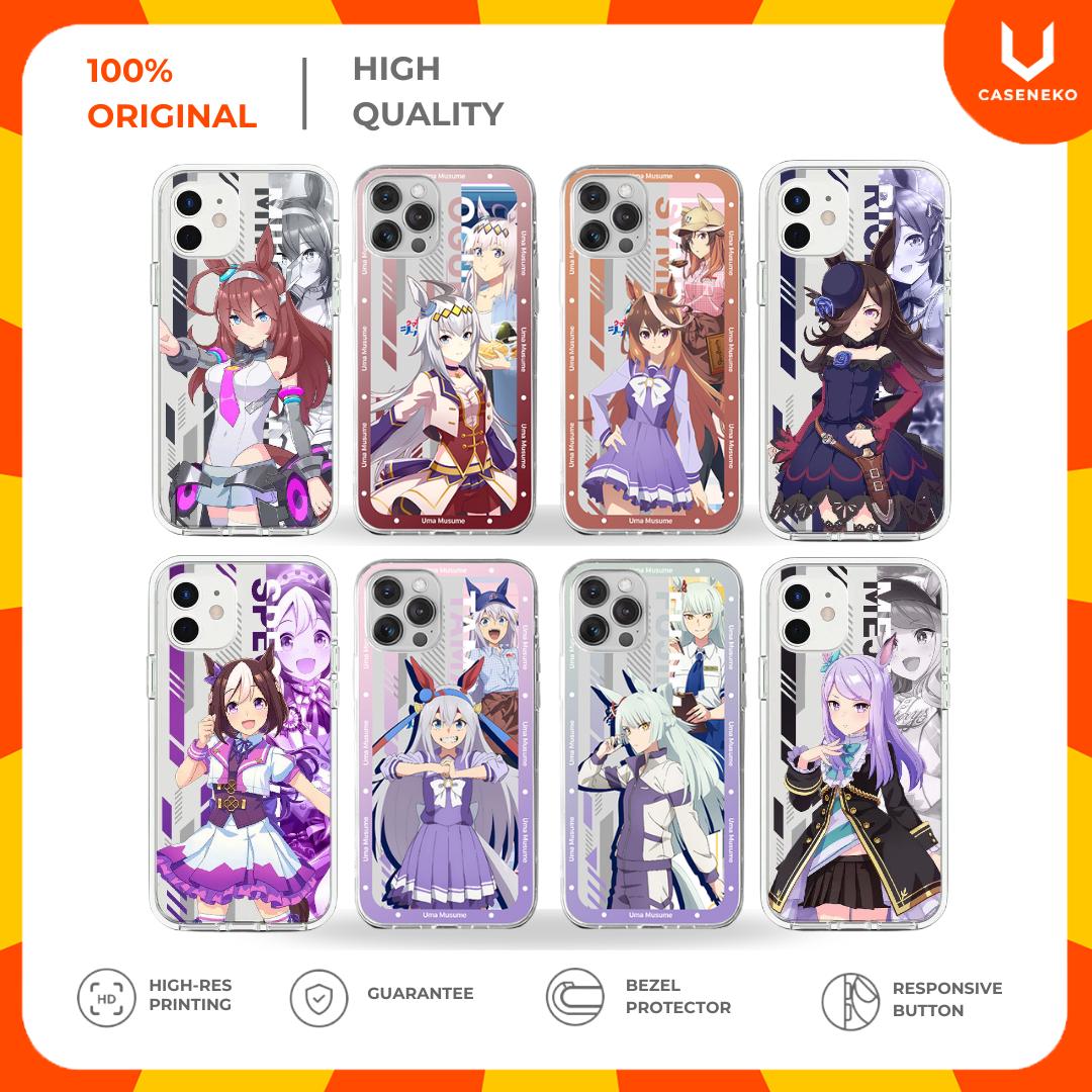 Case Oguri Cap Tokai Teio Rice Shower Symboli Rudolf Mejiro McQueen Maruzensky Special Week Uma Musume Pretty Derby Mihono Game Phone Casing