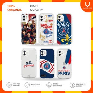 Caseneko Case Paris Saint Germain PSG Soccer Football FIFA PES Phone Casing