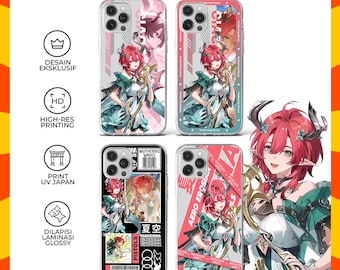Caseneko Case Ciaccona Wuthering Waves Wuwa Anime Game Phone Casing Custom V1